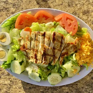Crispy Chicken Salad