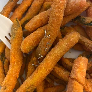 A wire in my zucchini.