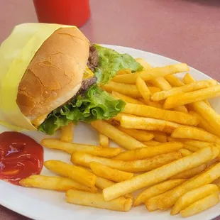 The best kid's burger in town.