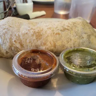 Carne asada burrito