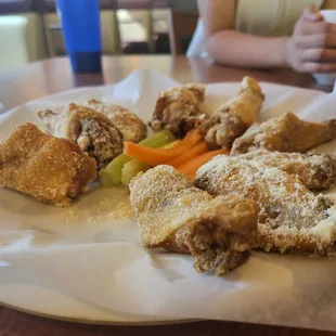 Garlic parmesan wings