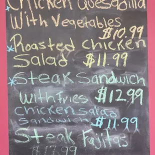 7&apos;8&apos;2022 Today&apos;s Specials.