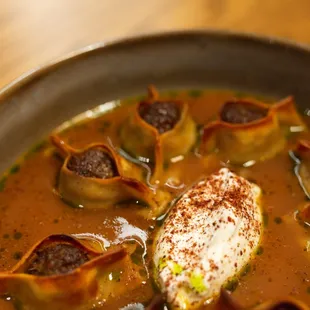 Manti (beef dumplings)