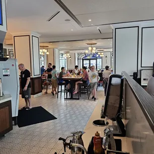 Self serve drinks and condiments