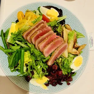 My Tuna Nicoise Salad how outstanding &amp; deliciousness. The best I ever had.