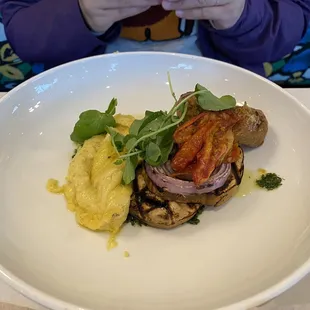 Vegan " Egg " Scramble