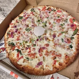 Chicken Gourmet pizza