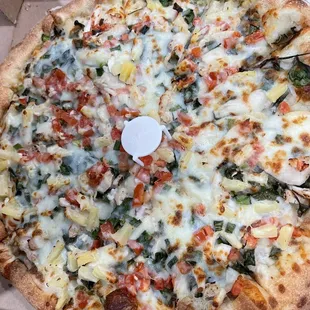 Chicken Gourmet with pineapple added