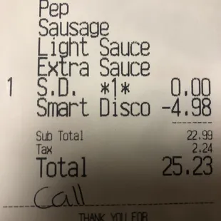 Asked for light cheese and extra sauce