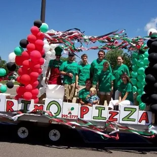 a float in a parade