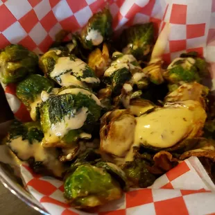 Crispy brussel sprouts
