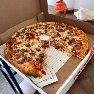 Meat Eaters Pizza