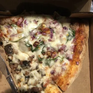 Meal Deal- two toppings with a drink