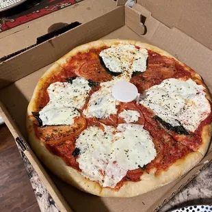 Margherita pizza