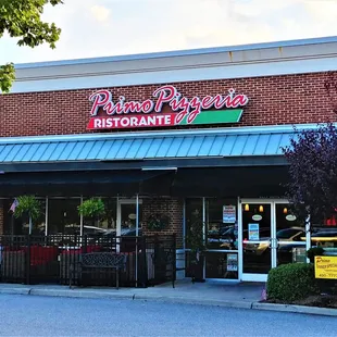This is the storefront to the restaurant.  Photo taken July 26, 2018.