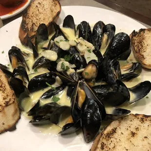 Mussels Gorgonzola!!