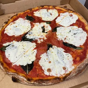 Margherita pizza