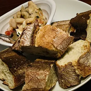 Yummy bread/bean offering.  So nice that my table ordered it twice!