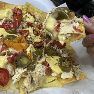 Primo's chicken nachos