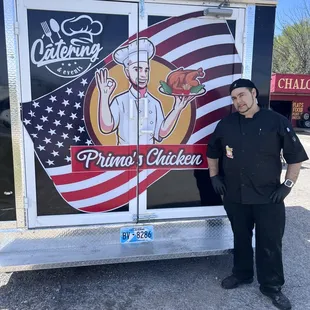 Ladies and gents, I'm the man behind the magic at Primo's Chicken!  I travelled the world until I found the best chicken receipes.