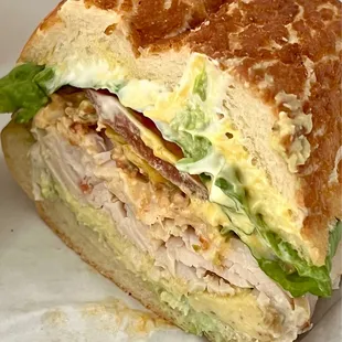 Messy and delicious sandwiches!