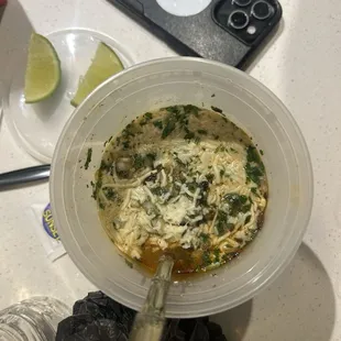 Birria and Cheese Ramen Noodles with Jalapeo, Onions, and Cilantro