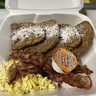 Cinnamon Churro French Toast Cinnamon Churro French Toast Barbacoa Quesadilla Chicken Rice Bowl Carne Asada Rice Bowl 3 Chicken Taco Platter