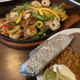 Shrimp Fajitas