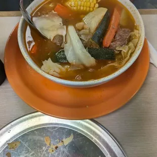 Vegetable beef soup
