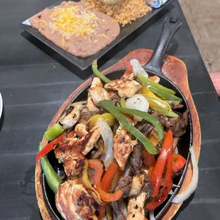 Mixed fajitas