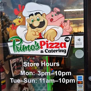 store hours and hours