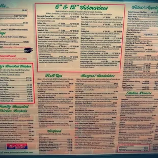 menu, sushi and sashimi