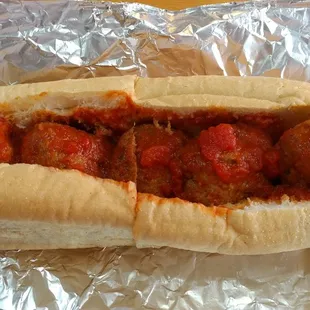 Meatball sub at Primo&apos;s