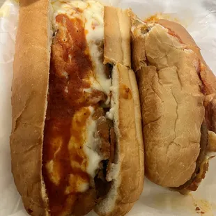 21. Eggplant Parmigiana Sub