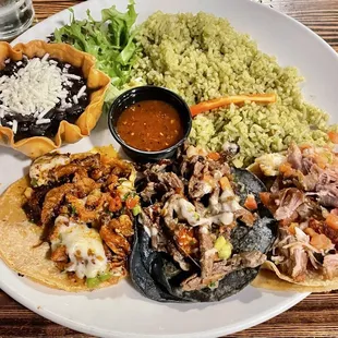 Tacos Mixtos ($19)