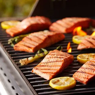 Herb Grilled Coho Salmon