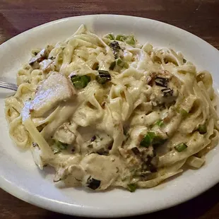Blackened Chicken Alfredo