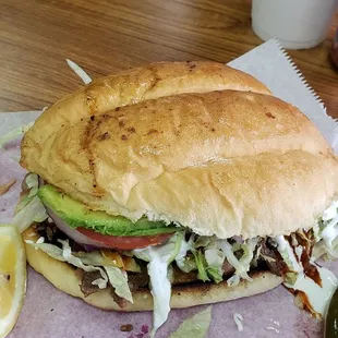 Carne asada torta
