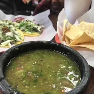 Great salsa with a slight kick.