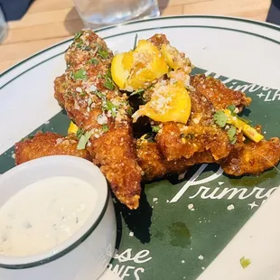 Fancy chicken tendies