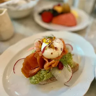 Avocado Toast with Smoked Salmon