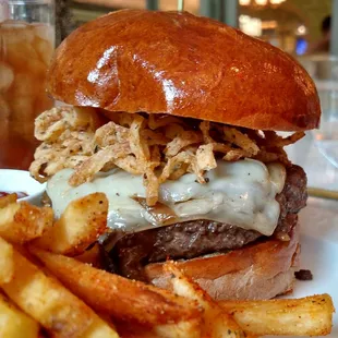 French Onion Burger