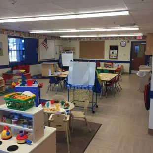 Our PreK classrooms are also a safe room.