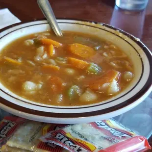 Minestrone soup