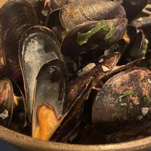Mussels. More mussels than I could eat