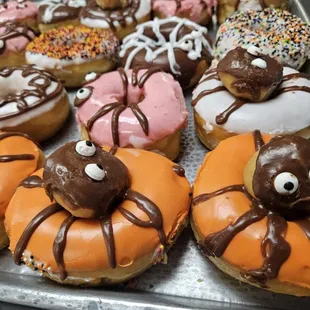 Halloween donuts