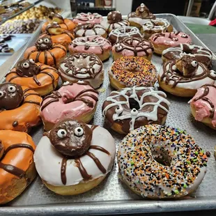 Halloween donuts