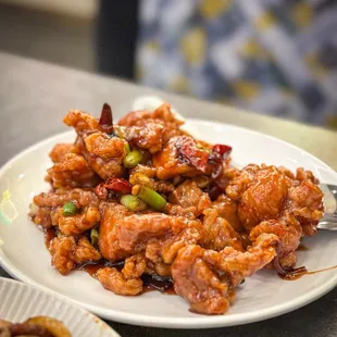 Orange peel chicken