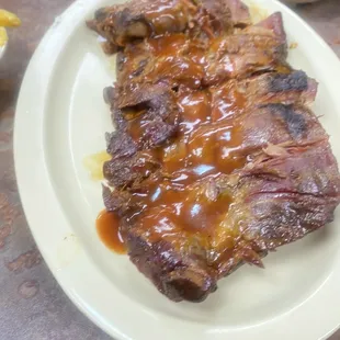 bbq ribs, ribs, food