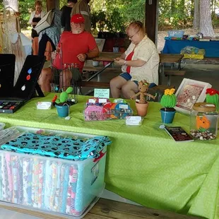 Rosie and Jerry Collins at the Prince George Farmers Market